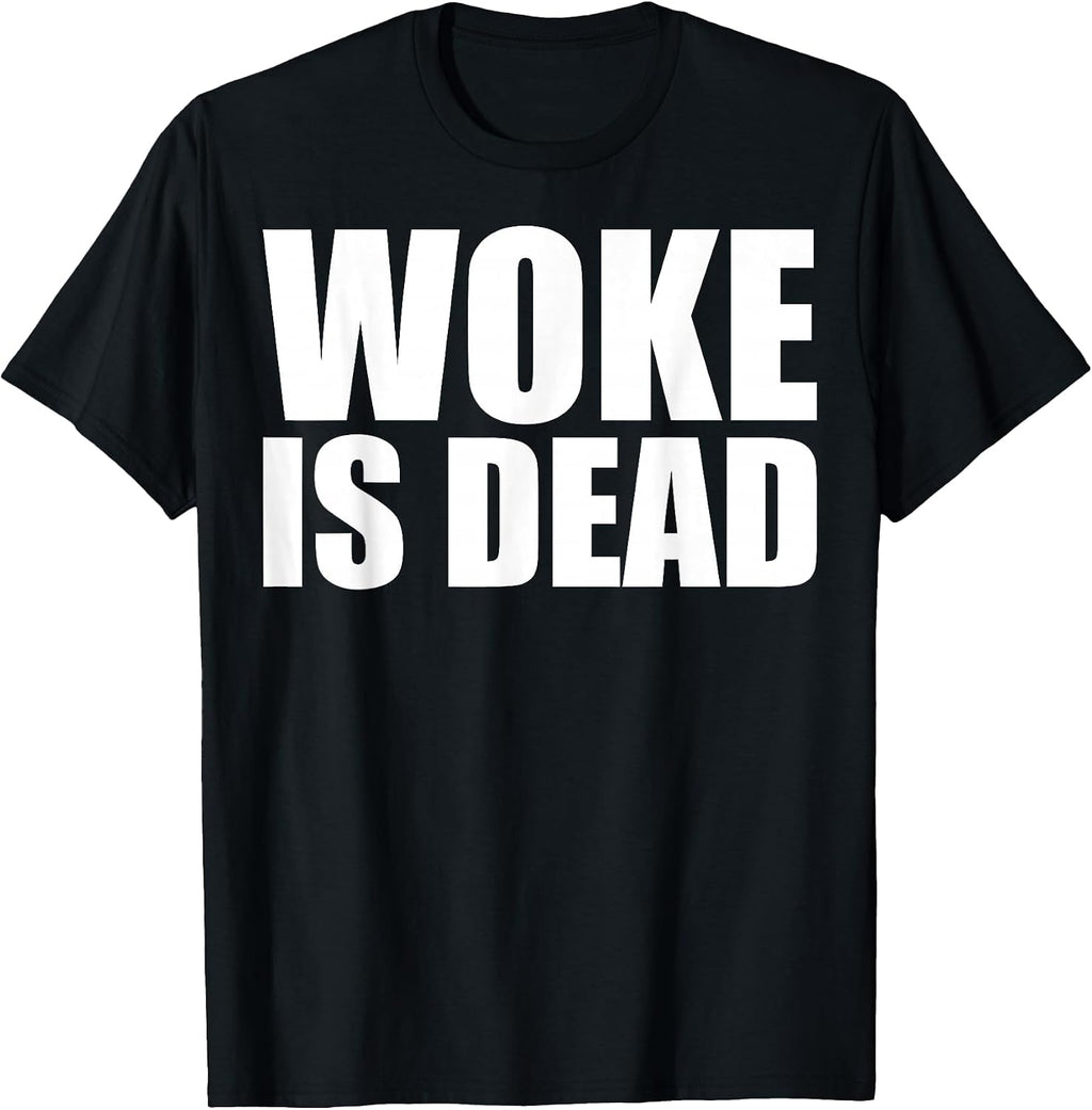 Woke Is Dead Humor Sarcastic Apparel and Gifts - Adult & Kids T-Shirts, Sweatshirts & Hoodies apparel design preview 1