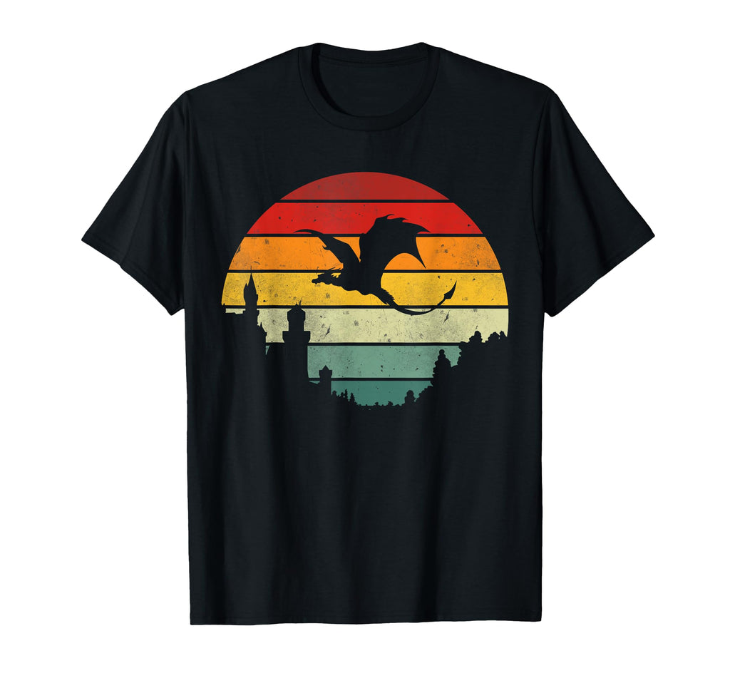 Flying Dragon Sunset Dragon T-Shirt - Casual Everyday Wear for Adults - T-Shirt, Sweatshirt, Hoodie
