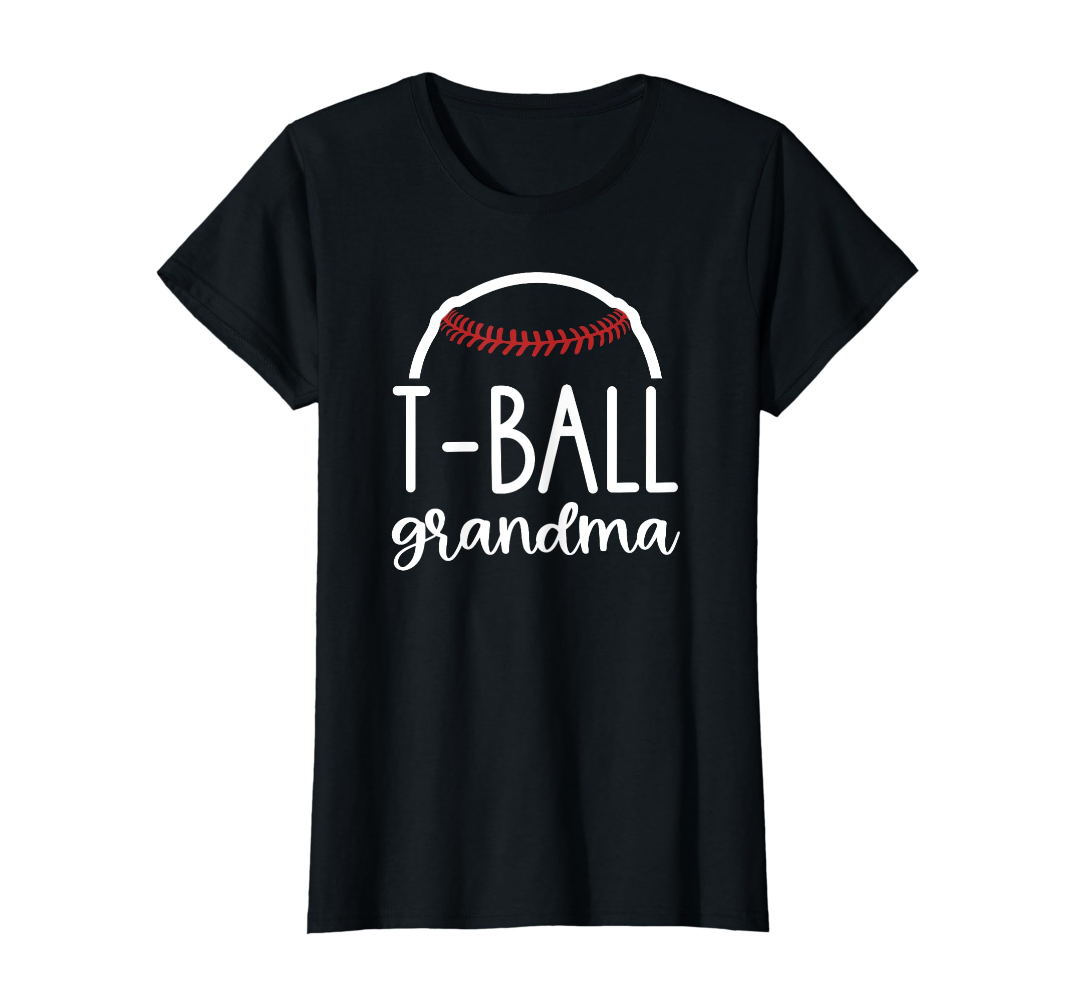 T Ball Grandma Gift Ball Game Day Baseball T-Shirt - Unique Graphic Unisex - T-Shirt, Sweatshirt, Hoodie