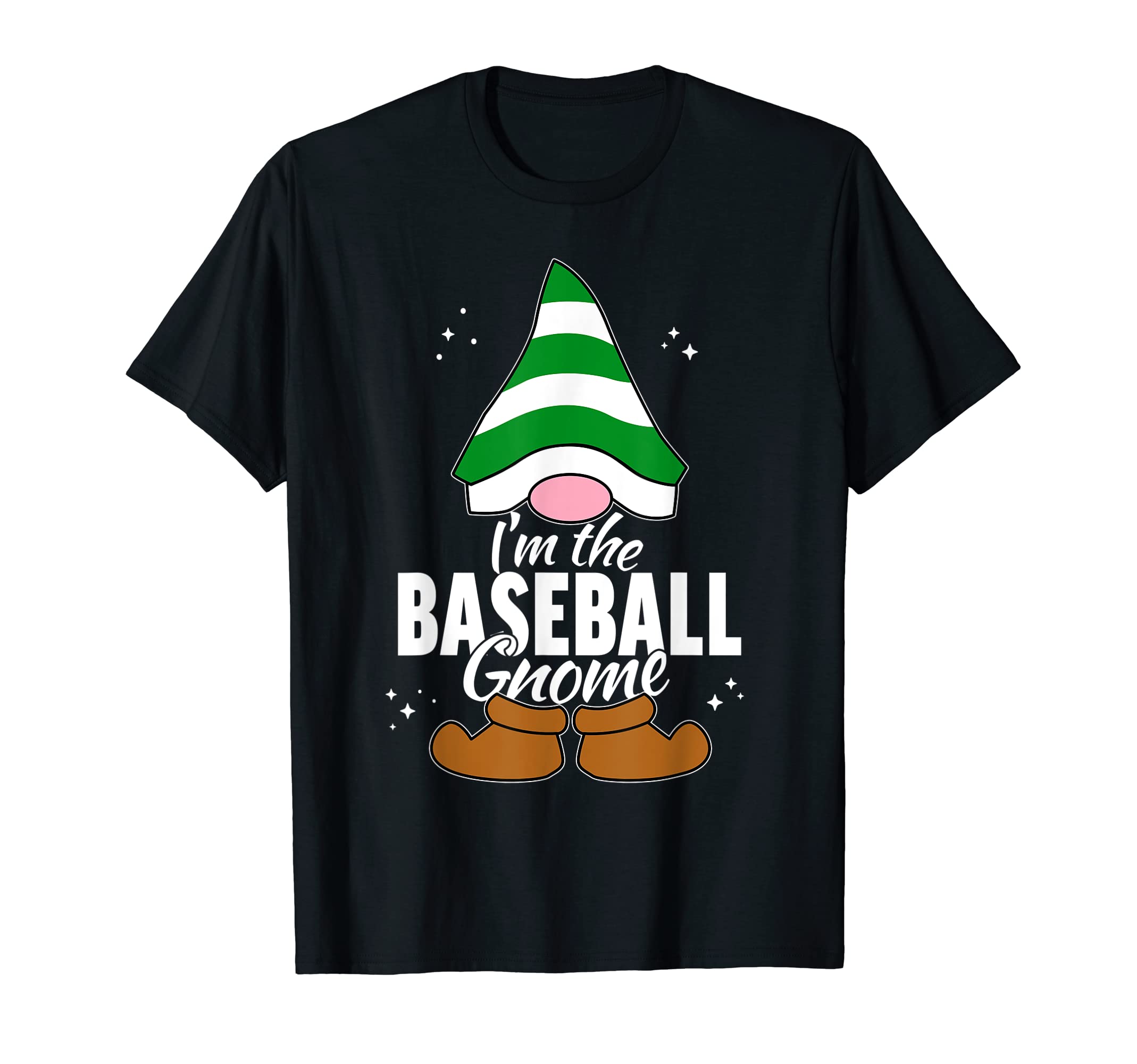 Baseball Gnome Matching Family T-Shirt - Casual Everyday Wear Men Women - T-Shirt, Sweatshirt, Hoodie