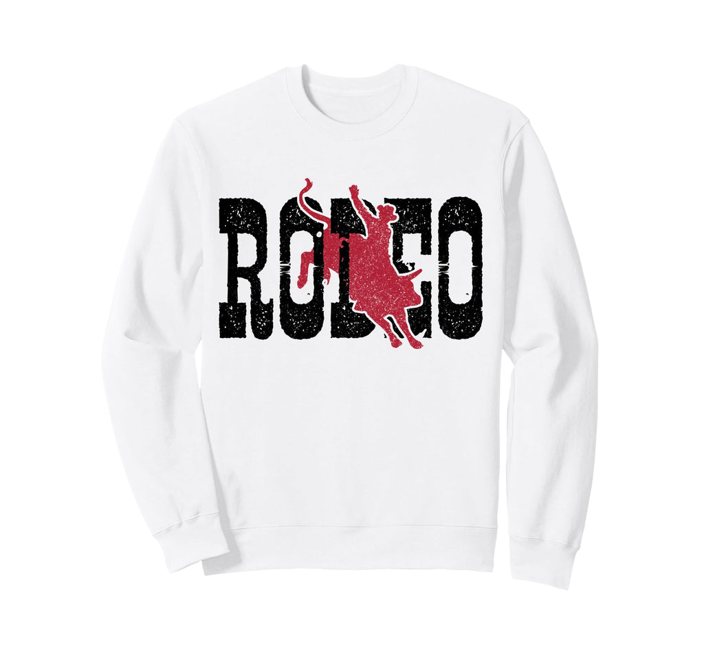 Rodeo Bull Riding Cowboy Sweatshirt - Casual Everyday Wear for Adults - T-Shirt, Sweatshirt, Hoodie
