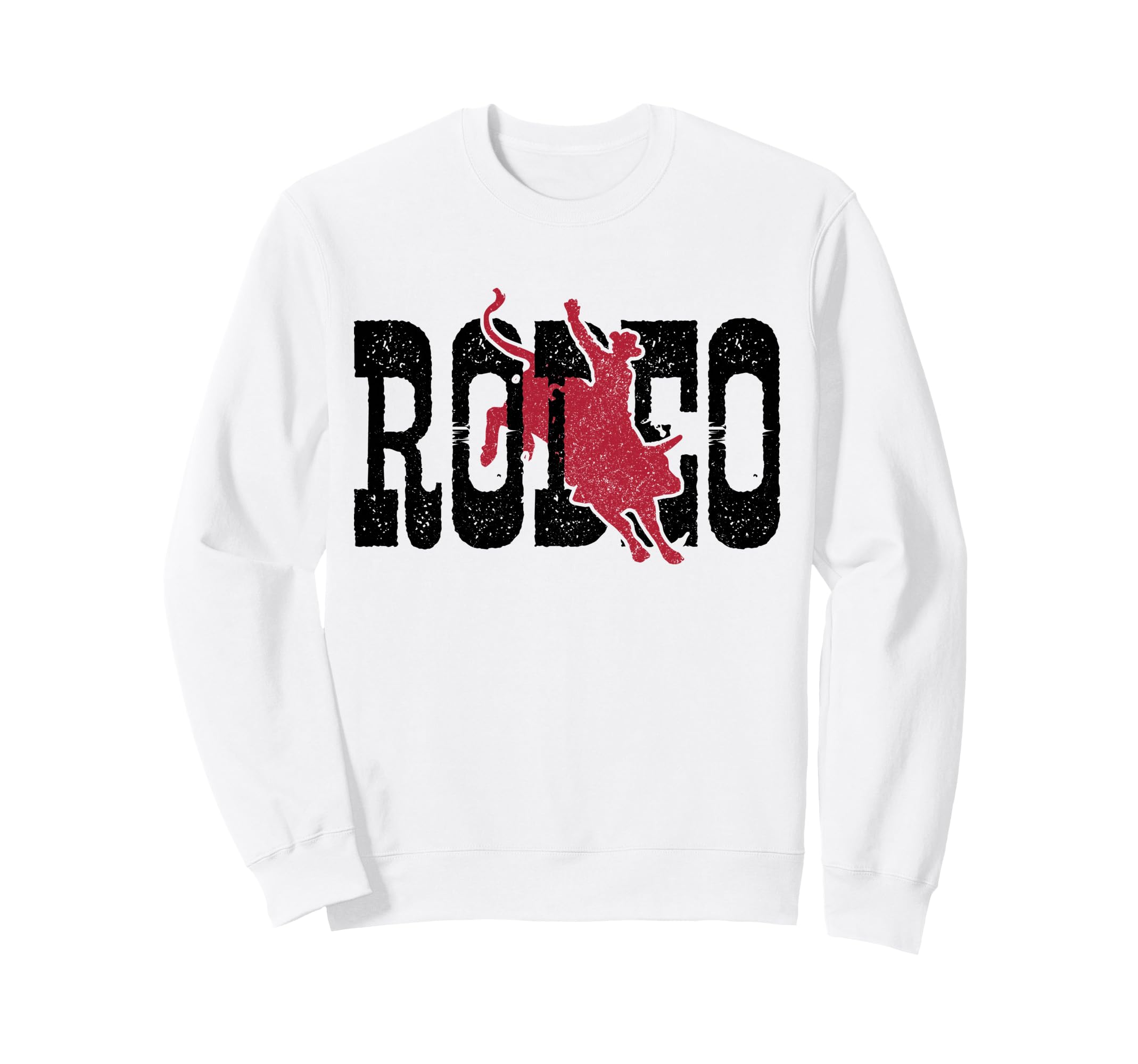 Rodeo Bull Riding Cowboy Sweatshirt - Casual Everyday Wear for Adults - T-Shirt, Sweatshirt, Hoodie
