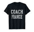 Coach Frankie Custom Football Soccer T-Shirt - Minimalist Print Unisex - T-Shirt, Sweatshirt, Hoodie