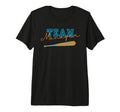 Mom Team Manager Baseball Tri Blend T-Shirt - Graphic Print Unisex - T-Shirt, Sweatshirt, Hoodie