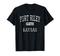 Fort Riley Kansas Ks T-Shirt - Aesthetic Graphic for Adults - T-Shirt, Sweatshirt, Hoodie