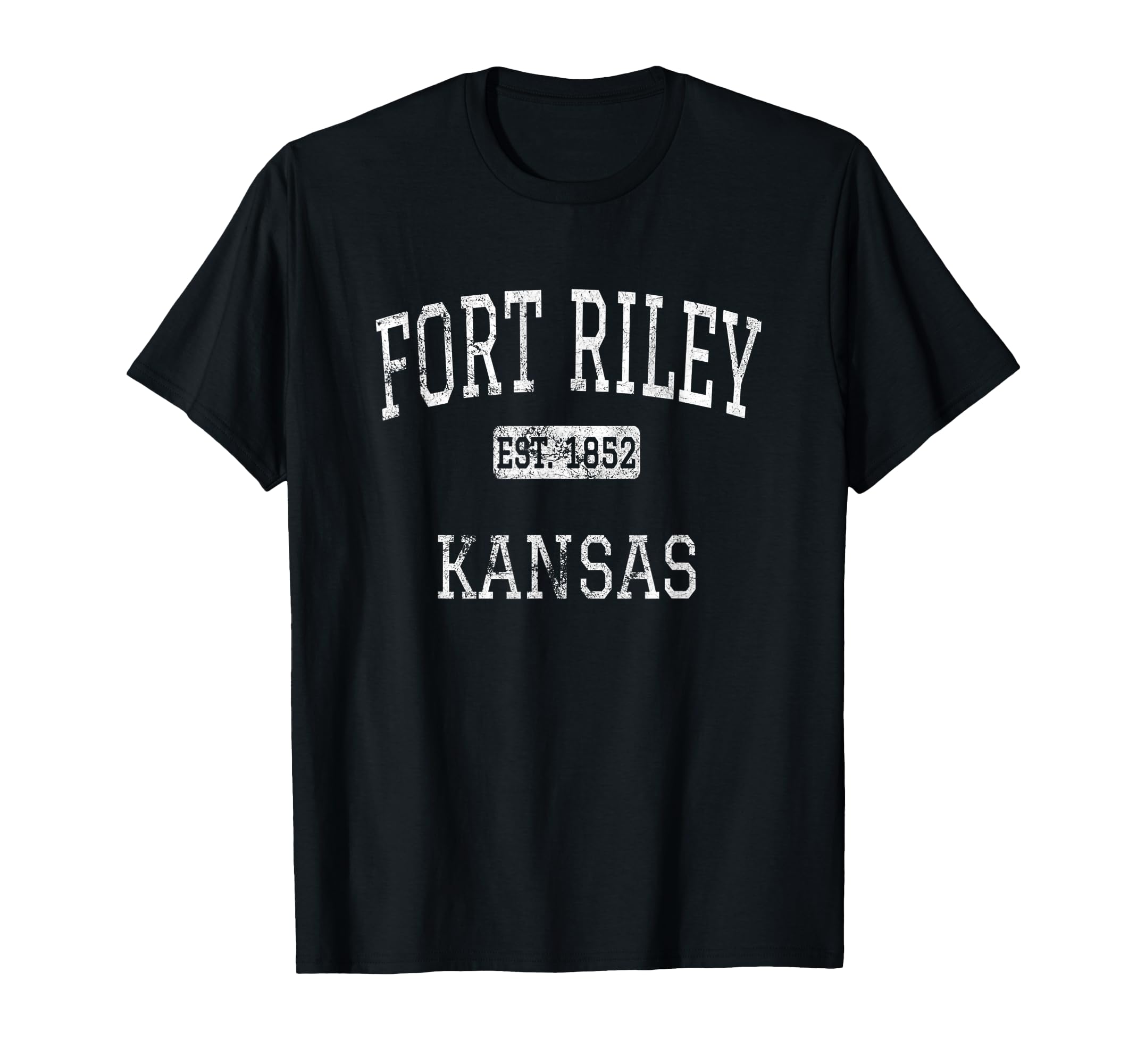 Fort Riley Kansas Ks T-Shirt - Aesthetic Graphic for Adults - T-Shirt, Sweatshirt, Hoodie