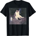 Smoking Black Cat Funny Co. - Adult & Kids T-Shirts, Sweatshirts & Hoodies apparel design preview 1