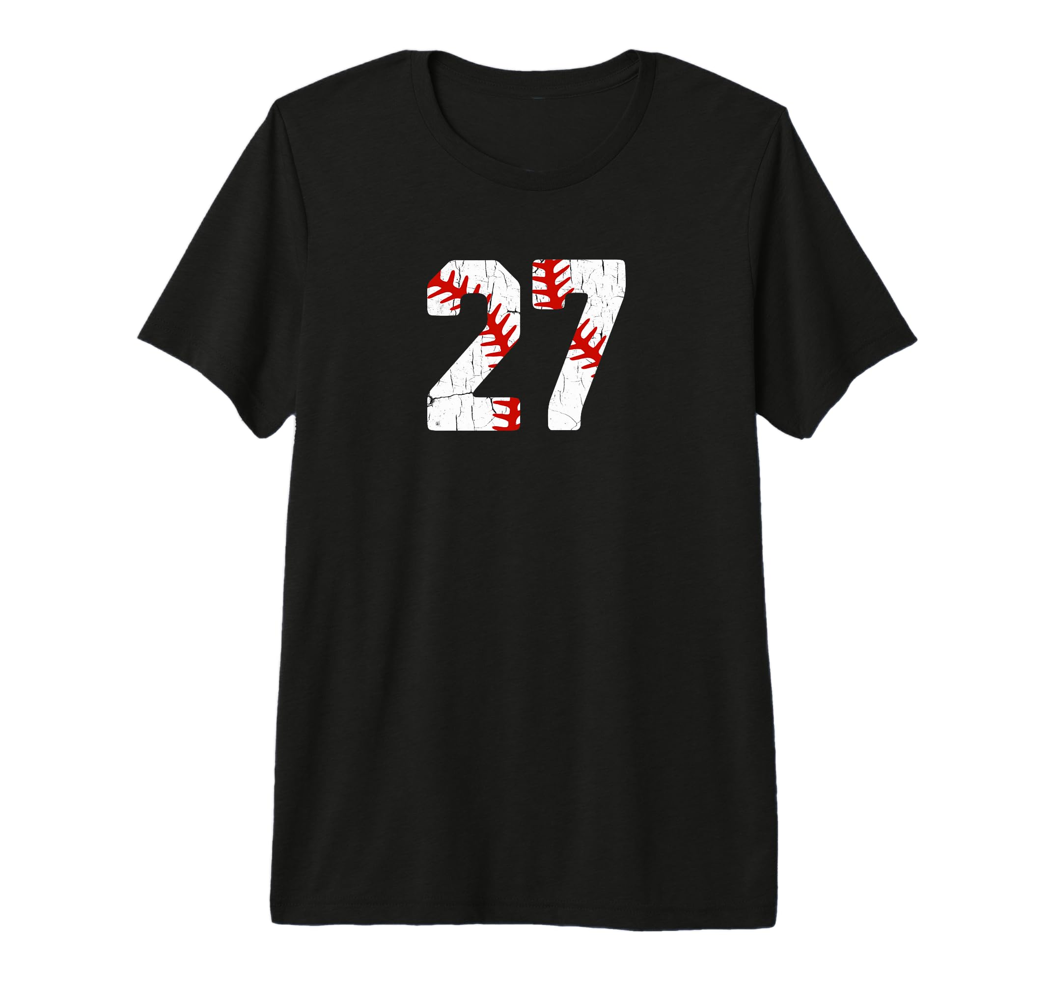 Baseball Player Jersey Number 27 27 Proud T-Shirt - Unique Graphic Unisex - T-Shirt, Sweatshirt, Hoodie