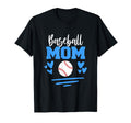 Baseball Mom Gift Cheering Mother T-Shirt - Minimalist Print Men Women - T-Shirt, Sweatshirt, Hoodie