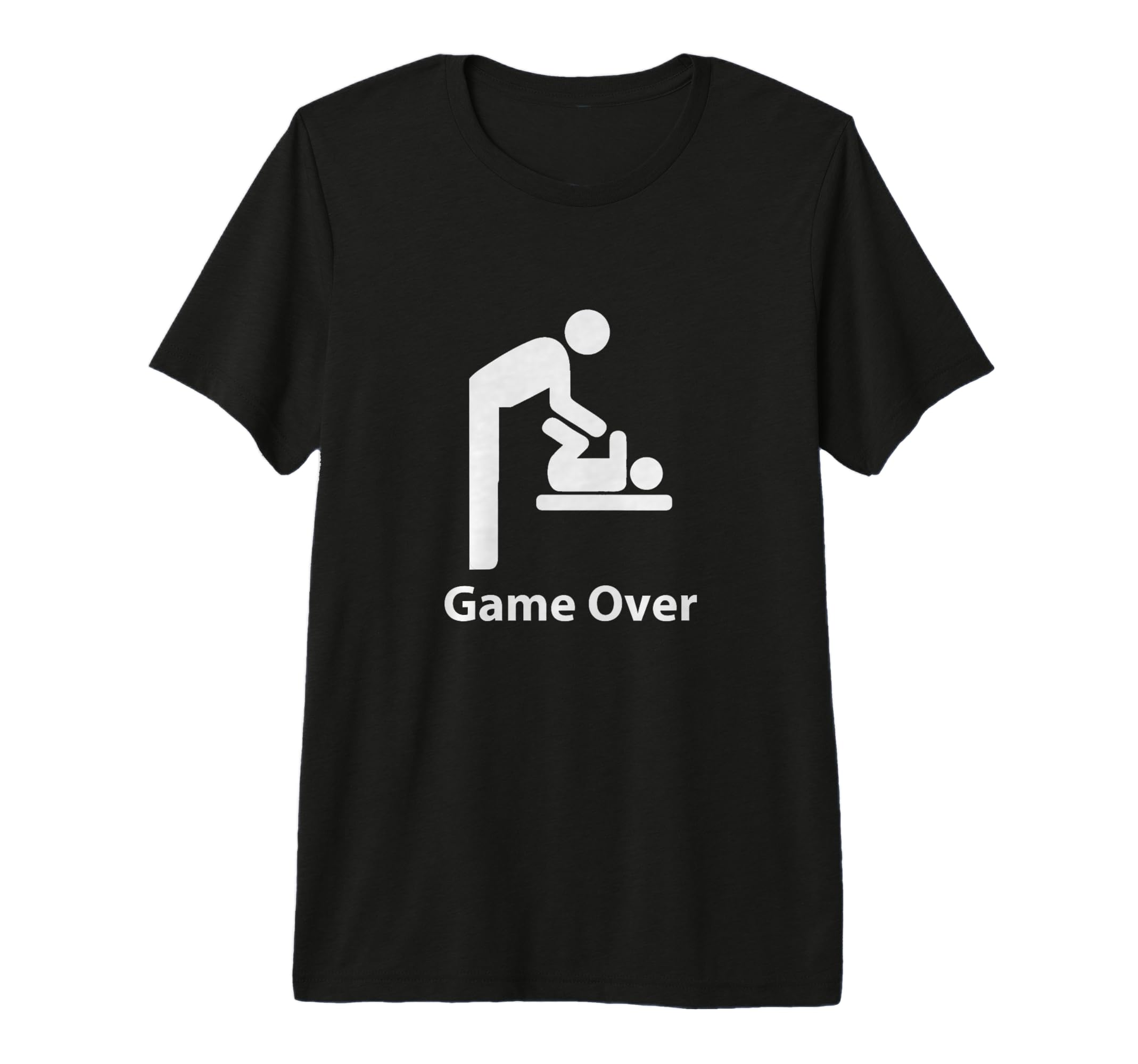 Game Over Expectant Dads To Be T-Shirt - Aesthetic Graphic for Adults - T-Shirt, Sweatshirt, Hoodie