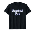 Baseball Dad Swooping Text T-Shirt - Novelty Apparel Men Women - T-Shirt, Sweatshirt, Hoodie