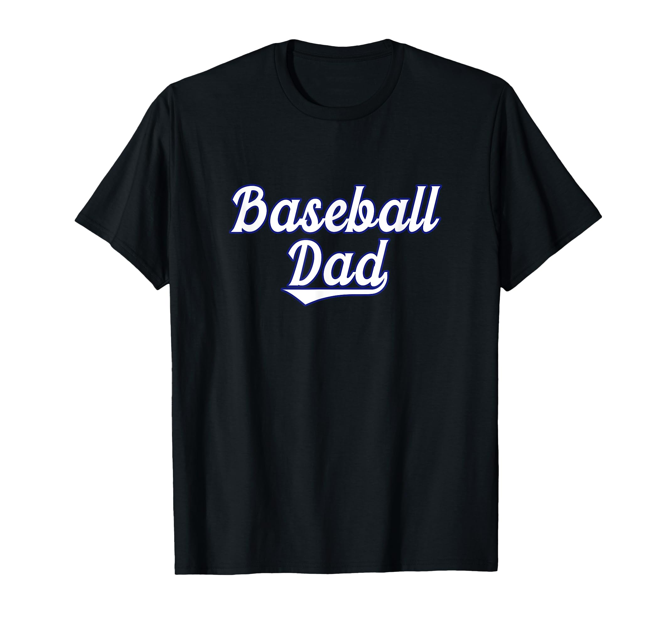 Baseball Dad Swooping Text T-Shirt - Novelty Apparel Men Women - T-Shirt, Sweatshirt, Hoodie