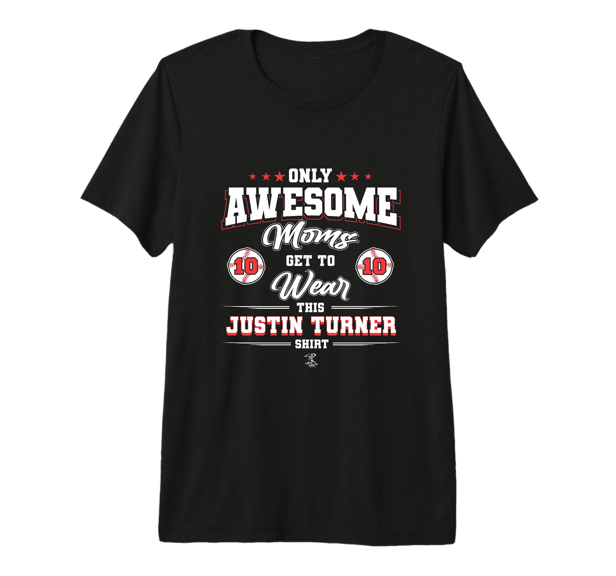Justin Turner Awesome Moms Tri Blend T-Shirt - Casual Everyday Wear Unisex - T-Shirt, Sweatshirt, Hoodie