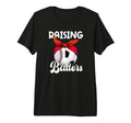 Raising Ballers Soccer Baseball Mom T-Shirt - Custom Art Print for Adults - T-Shirt, Sweatshirt, Hoodie