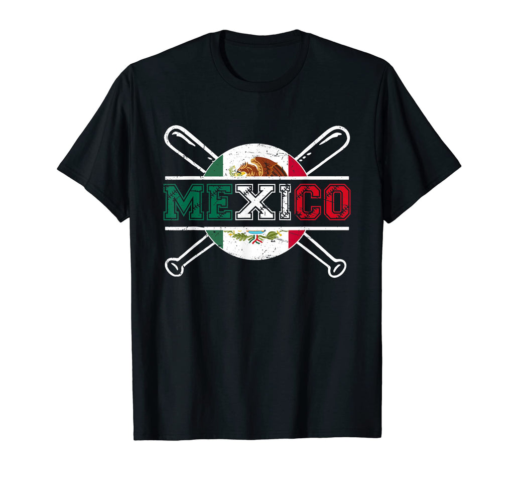Mexico Baseball Flag Mexican Baseball T-Shirt - Novelty Apparel Men Women - T-Shirt, Sweatshirt, Hoodie