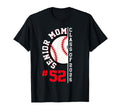 Senior Mom Class 2026 Baseball Player T-Shirt - Trendy Graphic for Adults - T-Shirt, Sweatshirt, Hoodie