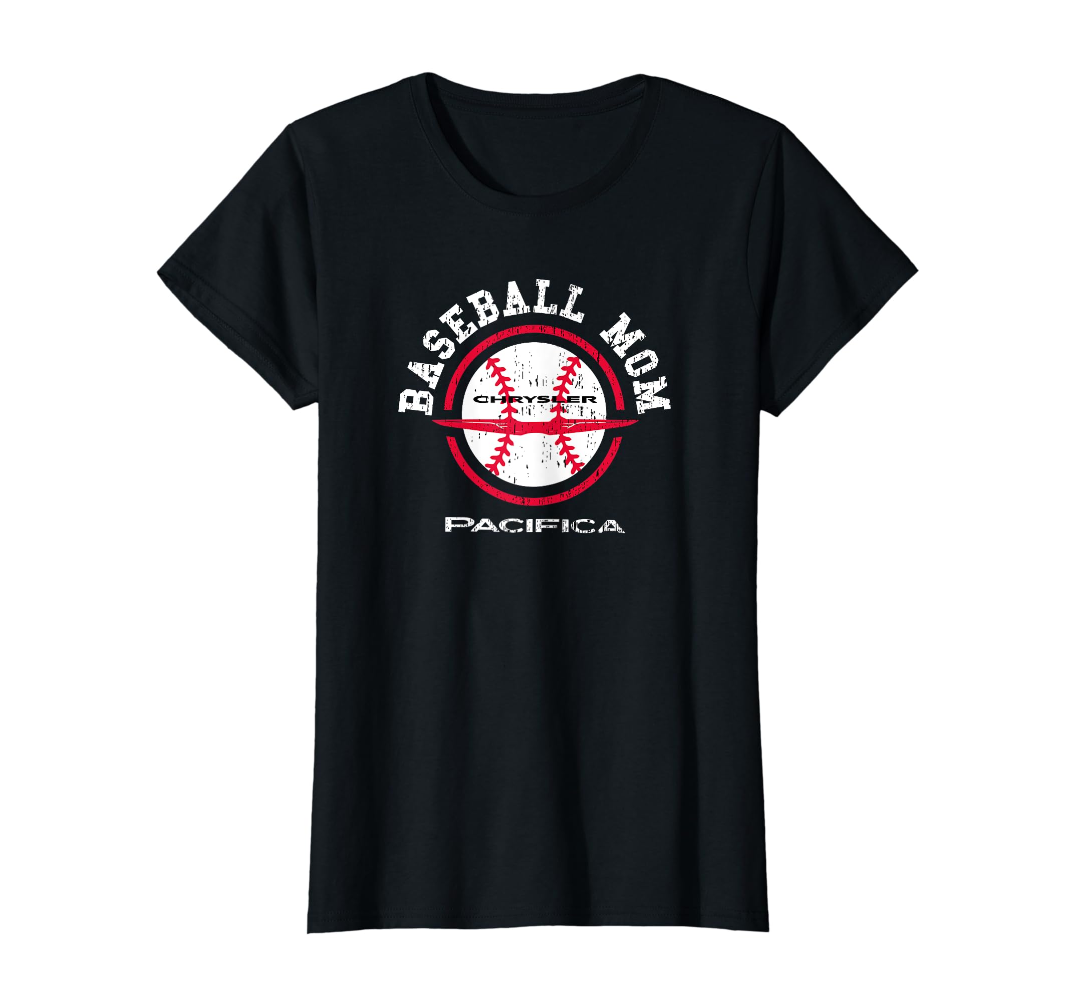 Chrysler Pacifica Baseball Mom T-Shirt - Minimalist Print Unisex - T-Shirt, Sweatshirt, Hoodie
