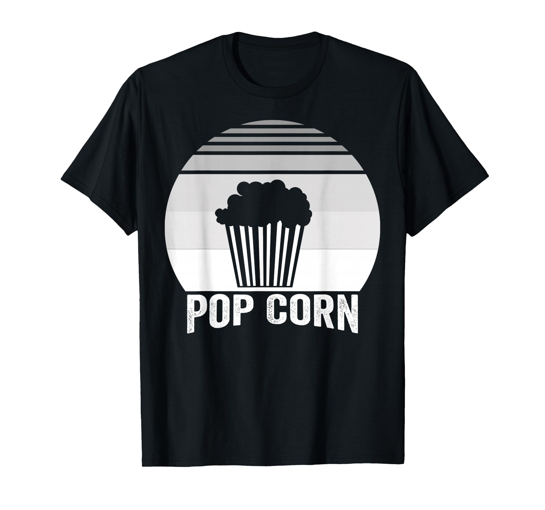Popcorn Lover 70S 80S T-Shirt - Custom Art Print Unisex - T-Shirt, Sweatshirt, Hoodie