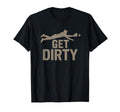 Get Dirty Diving Baseball Player T-Shirt - Streetwear Style Men Women - T-Shirt, Sweatshirt, Hoodie