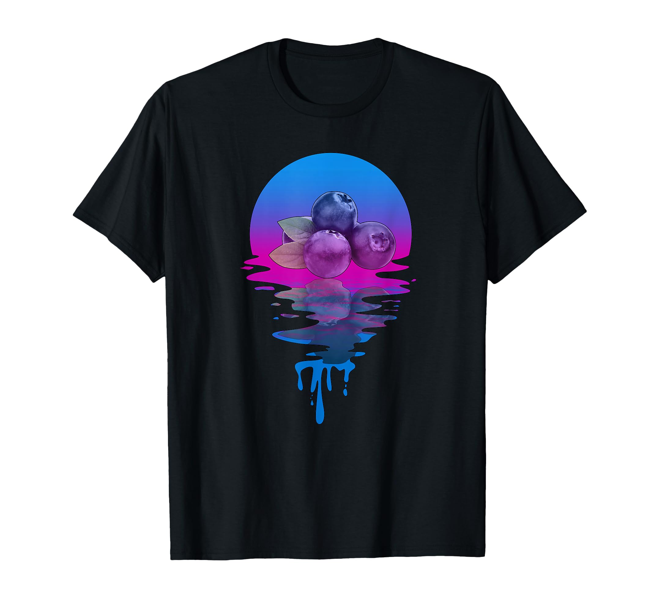 Sunset Blueberry T-Shirt - Novelty Apparel for Adults - T-Shirt, Sweatshirt, Hoodie