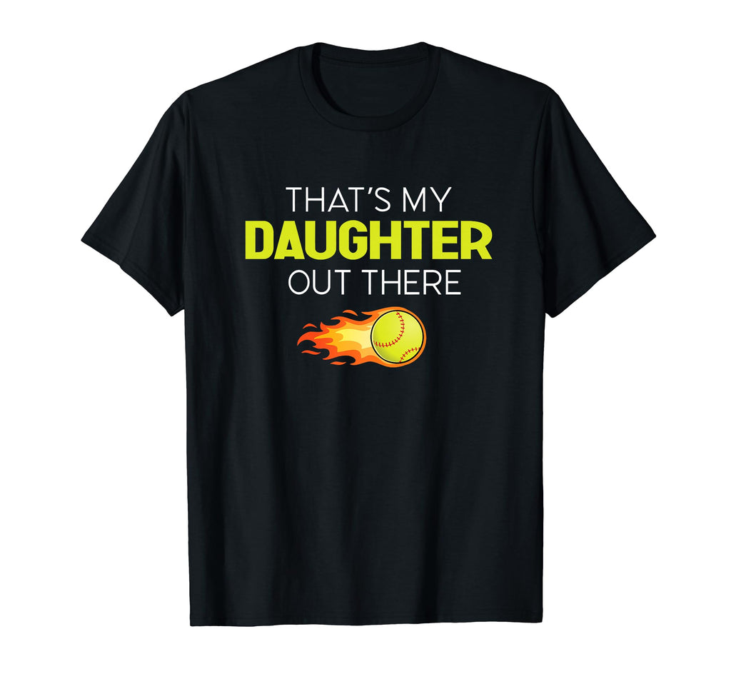 Softball Parent Thats My Daughter Out T-Shirt - Minimalist Print Unisex - T-Shirt, Sweatshirt, Hoodie