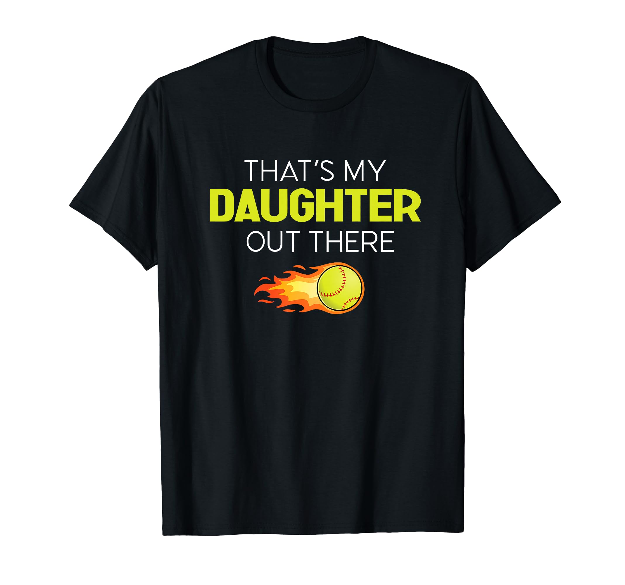 Softball Parent Thats My Daughter Out T-Shirt - Minimalist Print Unisex - T-Shirt, Sweatshirt, Hoodie