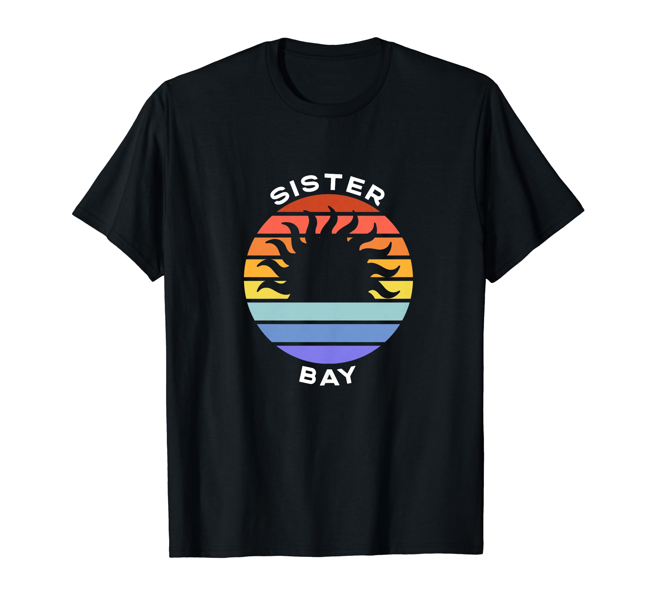 Sister Bay Wisconsin Wi Sunset T-Shirt - Fun Novelty Design Men Women - T-Shirt, Sweatshirt, Hoodie