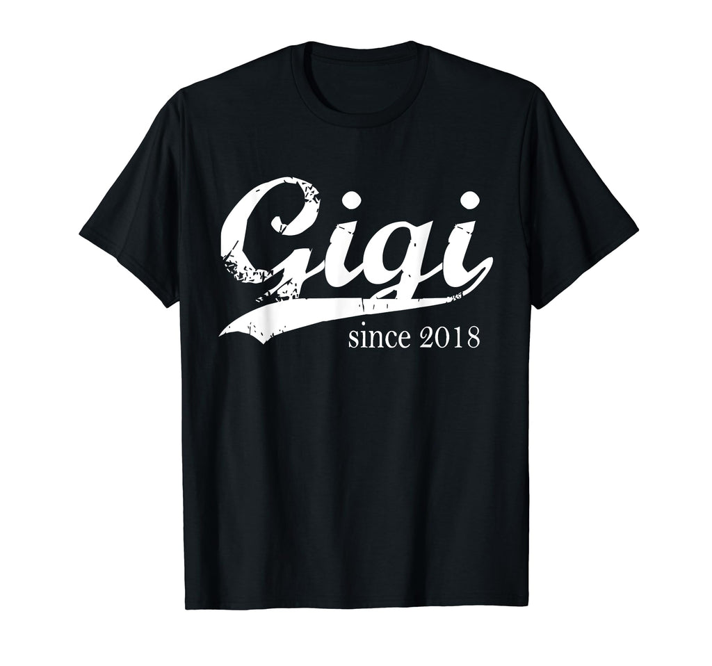Gigi Since 2018 Distressed T-Shirt - Graphic Print for Adults - T-Shirt, Sweatshirt, Hoodie