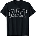 Rat Typography Design - Adult & Kids T-Shirts, Sweatshirts & Hoodies apparel design preview 1