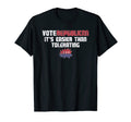 Distressed Libertarian Funny Vote T-Shirt - Casual Everyday Wear Men Women - T-Shirt, Sweatshirt, Hoodie