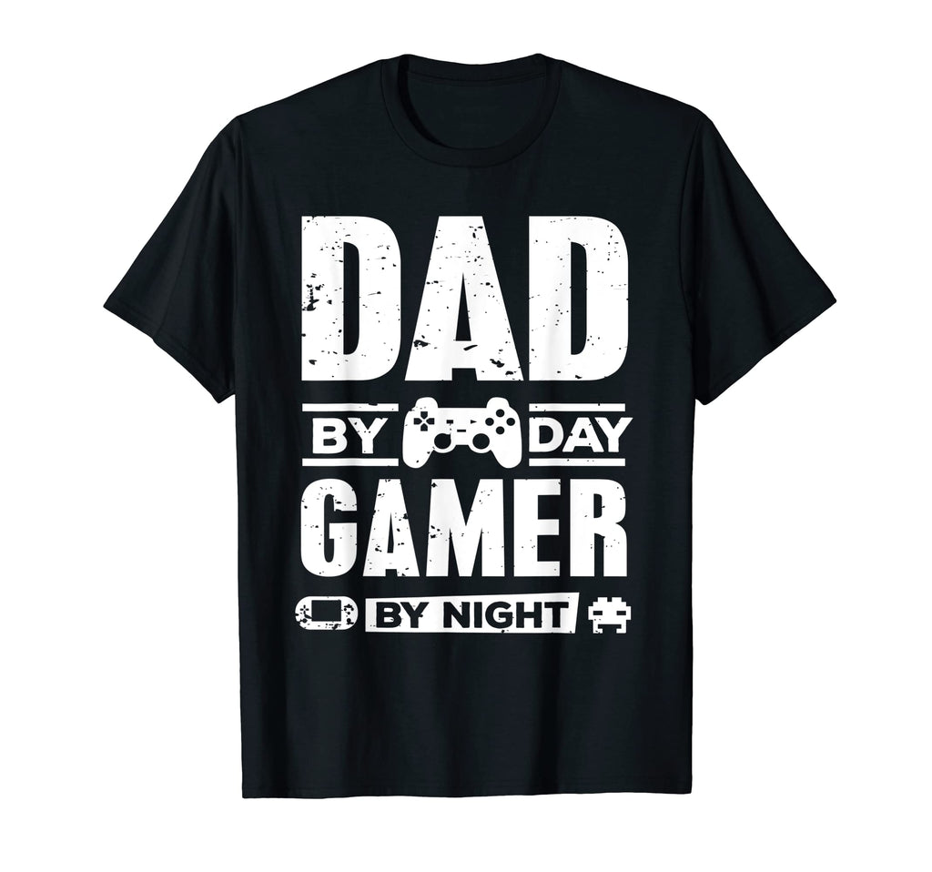 Dad Day Gamer Night Video Game T-Shirt - Casual Everyday Wear for Adults - T-Shirt, Sweatshirt, Hoodie