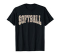 Camo Game Day Softball Season T-Shirt - Aesthetic Graphic for Adults - T-Shirt, Sweatshirt, Hoodie