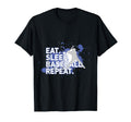 Baseball Gifts Eat Sleep Baseball Repeat T-Shirt - Trendy Graphic Unisex - T-Shirt, Sweatshirt, Hoodie