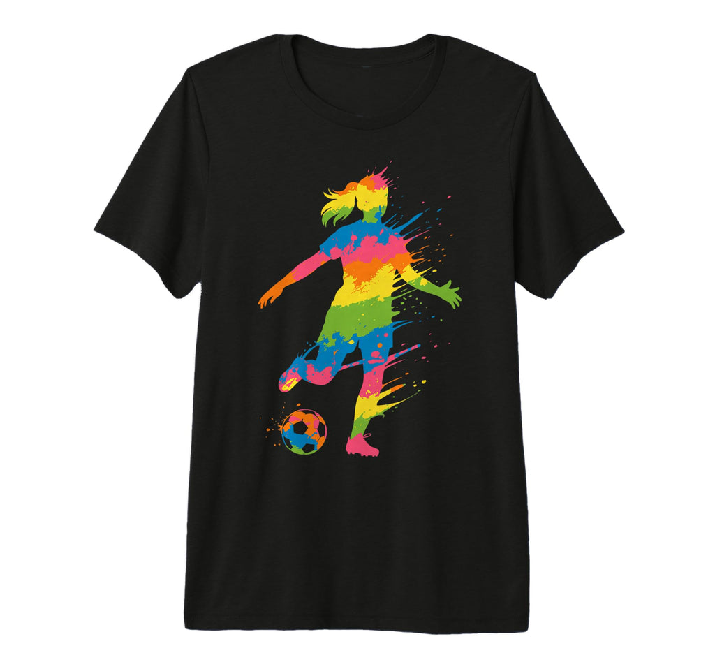 Colorful Funny Soccer Fan Dad Mom T-Shirt - Fun Novelty Design Men Women - T-Shirt, Sweatshirt, Hoodie