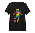 Colorful Funny Soccer Fan Dad Mom T-Shirt - Fun Novelty Design Men Women - T-Shirt, Sweatshirt, Hoodie