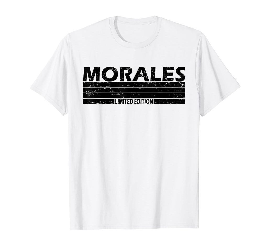 Morales Surname Sunset T-Shirt - Custom Art Print Unisex - T-Shirt, Sweatshirt, Hoodie