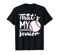 My Senior Baseball Senior Mom 2026 Baseball T-Shirt - Graphic Print Unisex - T-Shirt, Sweatshirt, Hoodie