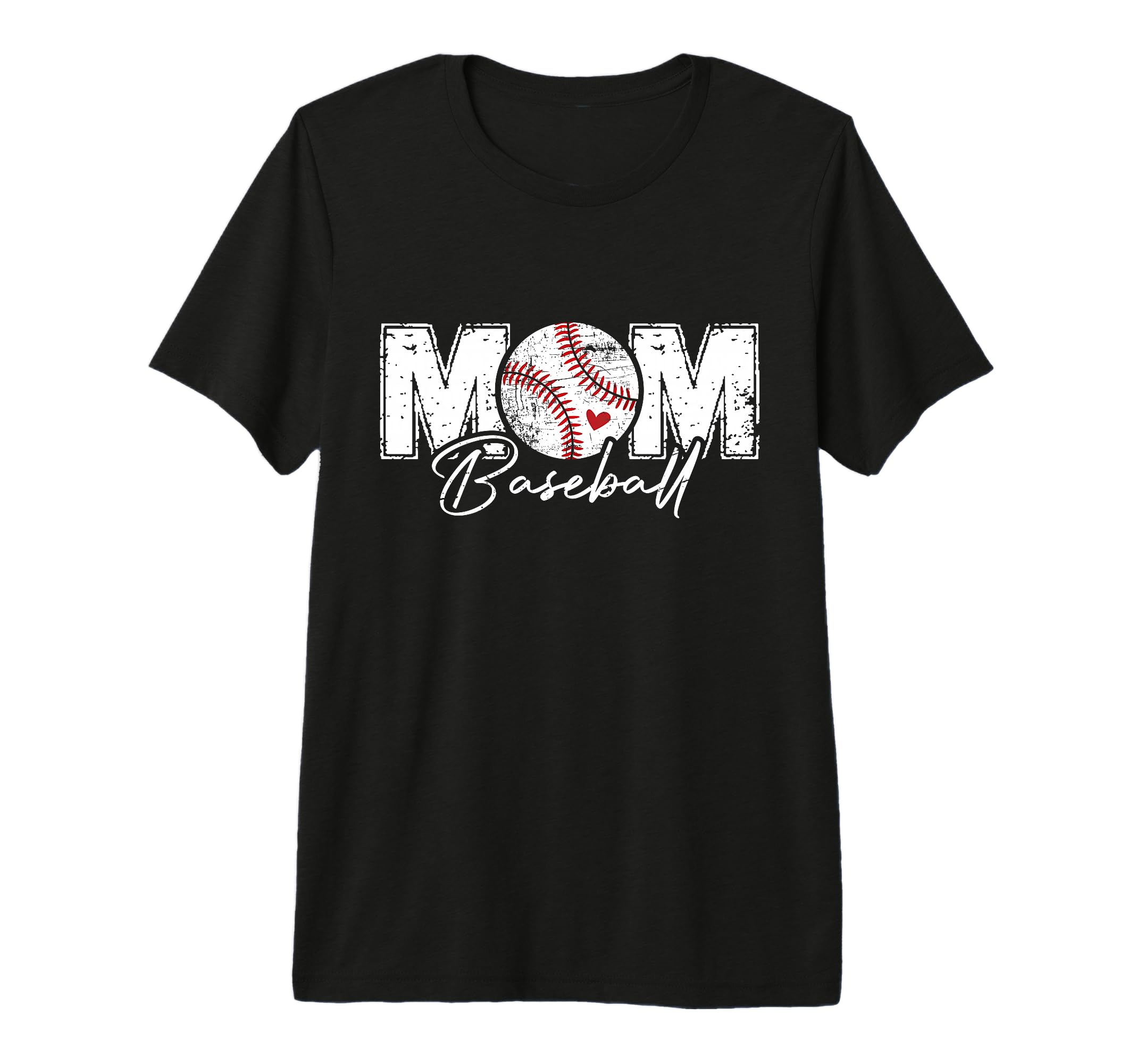 Baseball Mom Mothers Day Tri Blend T-Shirt - Trendy Graphic for Adults - T-Shirt, Sweatshirt, Hoodie