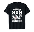 Proud Mom Baseball Senior 2024 Mom T-Shirt - Custom Art Print for Adults - T-Shirt, Sweatshirt, Hoodie