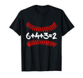 6432 Baseball Birthday Funny Math T-Shirt - Minimalist Print for Adults - T-Shirt, Sweatshirt, Hoodie