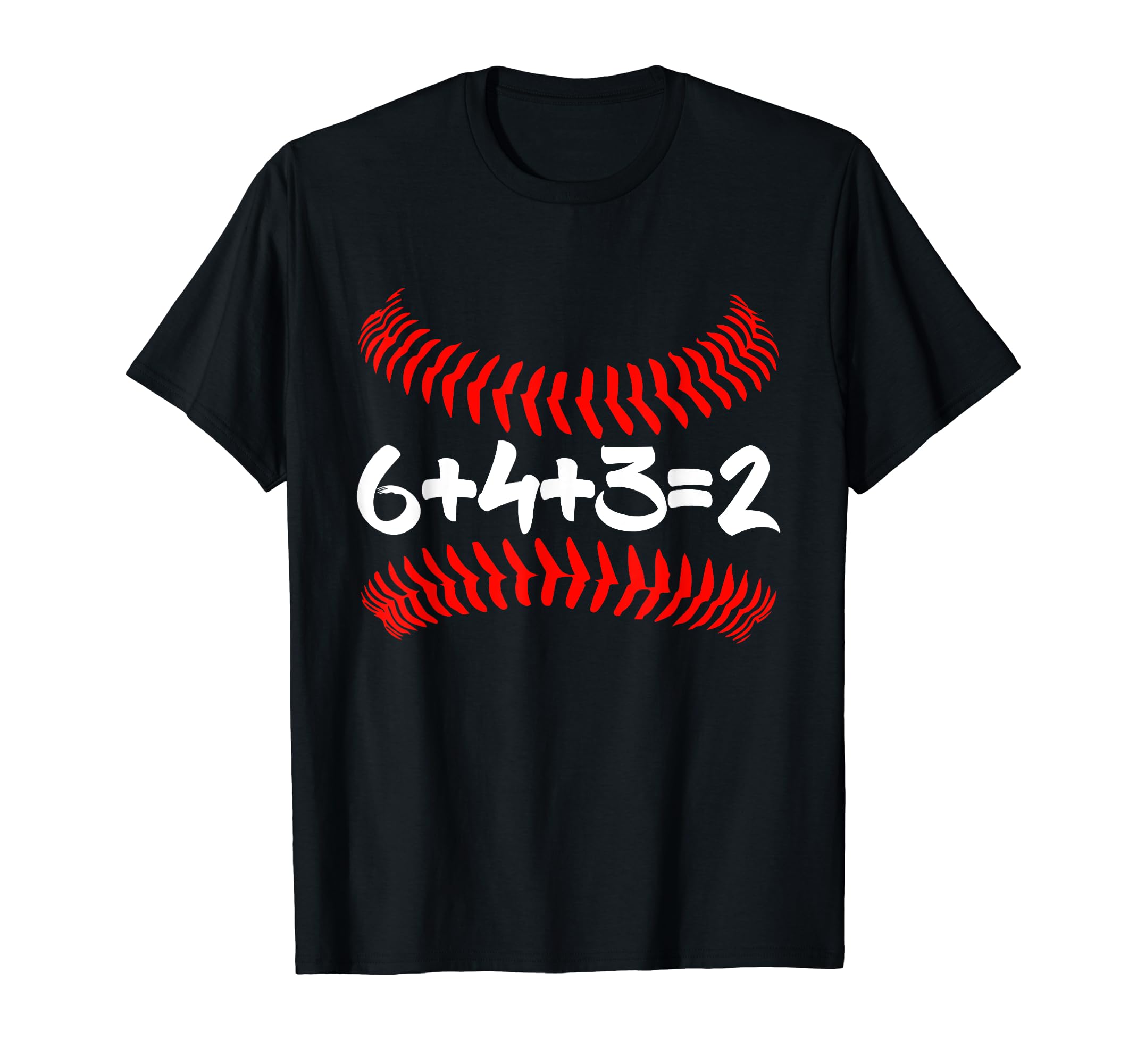 6432 Baseball Birthday Funny Math T-Shirt - Minimalist Print for Adults - T-Shirt, Sweatshirt, Hoodie