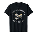 Thats Grandpas Out There Baseball T Ball Sweatshirt - Graphic Print Unisex - T-Shirt, Sweatshirt, Hoodie