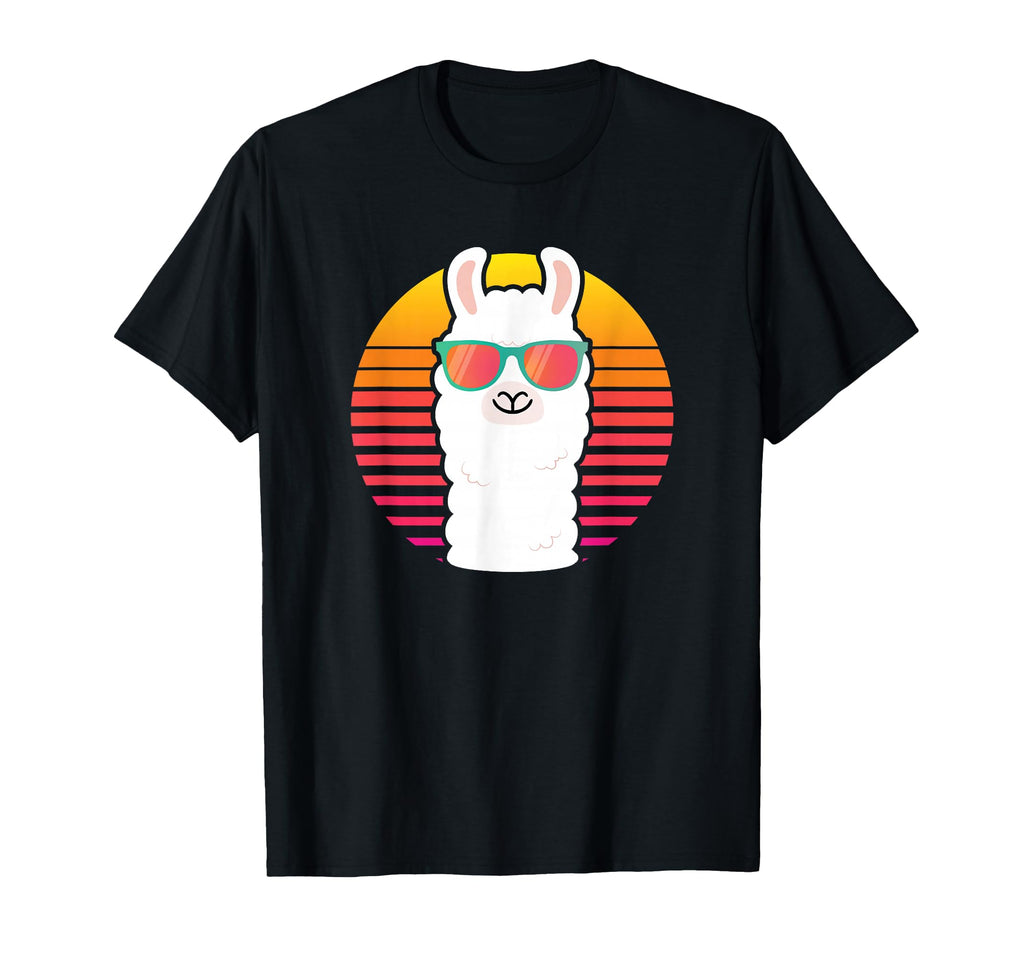 Sunset Llama T-Shirt - Casual Everyday Wear Unisex - T-Shirt, Sweatshirt, Hoodie