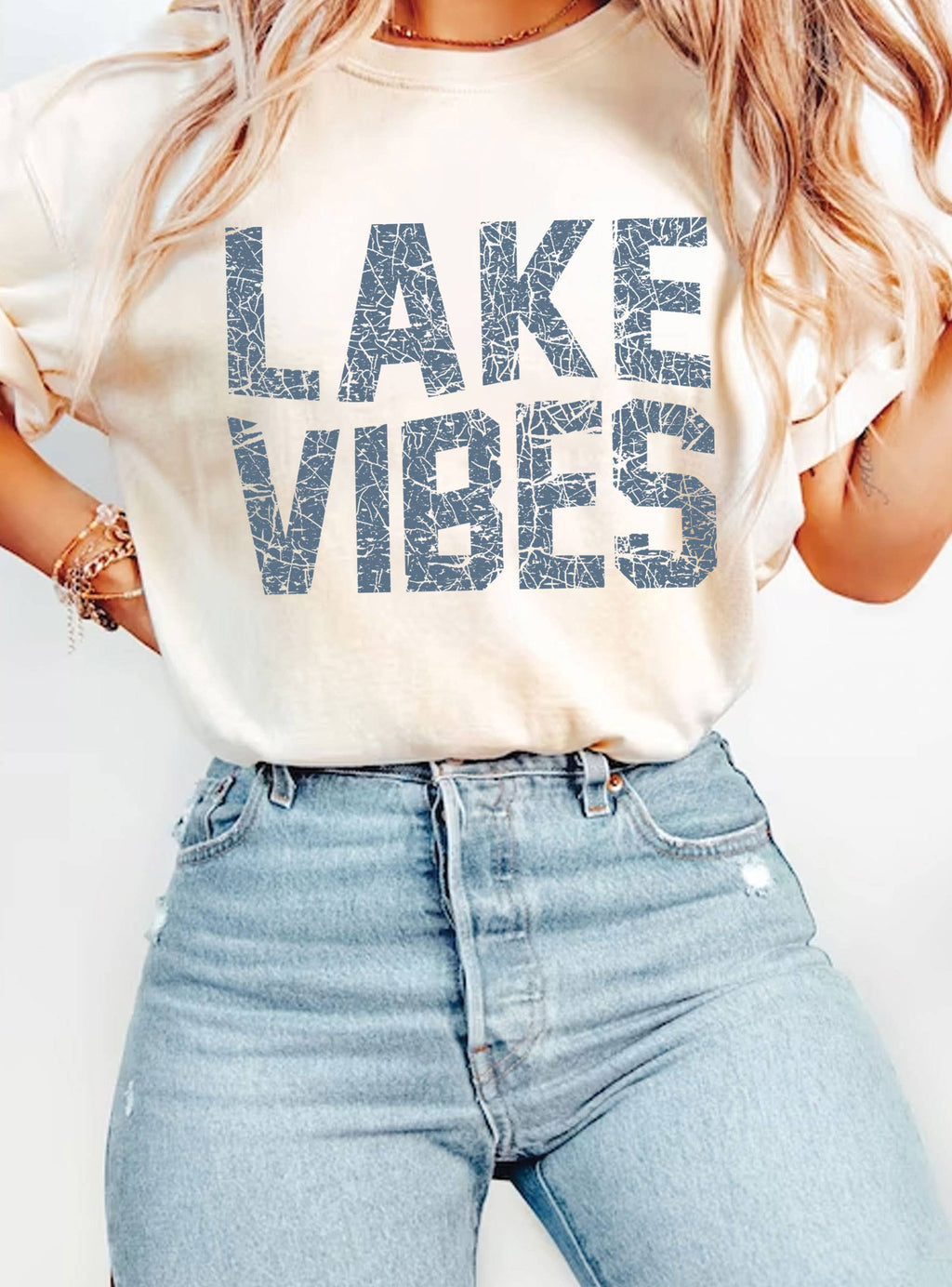 Lake Vibes Graphic - Adult & Kids T-Shirts, Sweatshirts & Hoodies apparel design preview 1