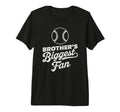 Brothers Biggest Fan Baseball Sports T-Shirt - Aesthetic Graphic Unisex - T-Shirt, Sweatshirt, Hoodie
