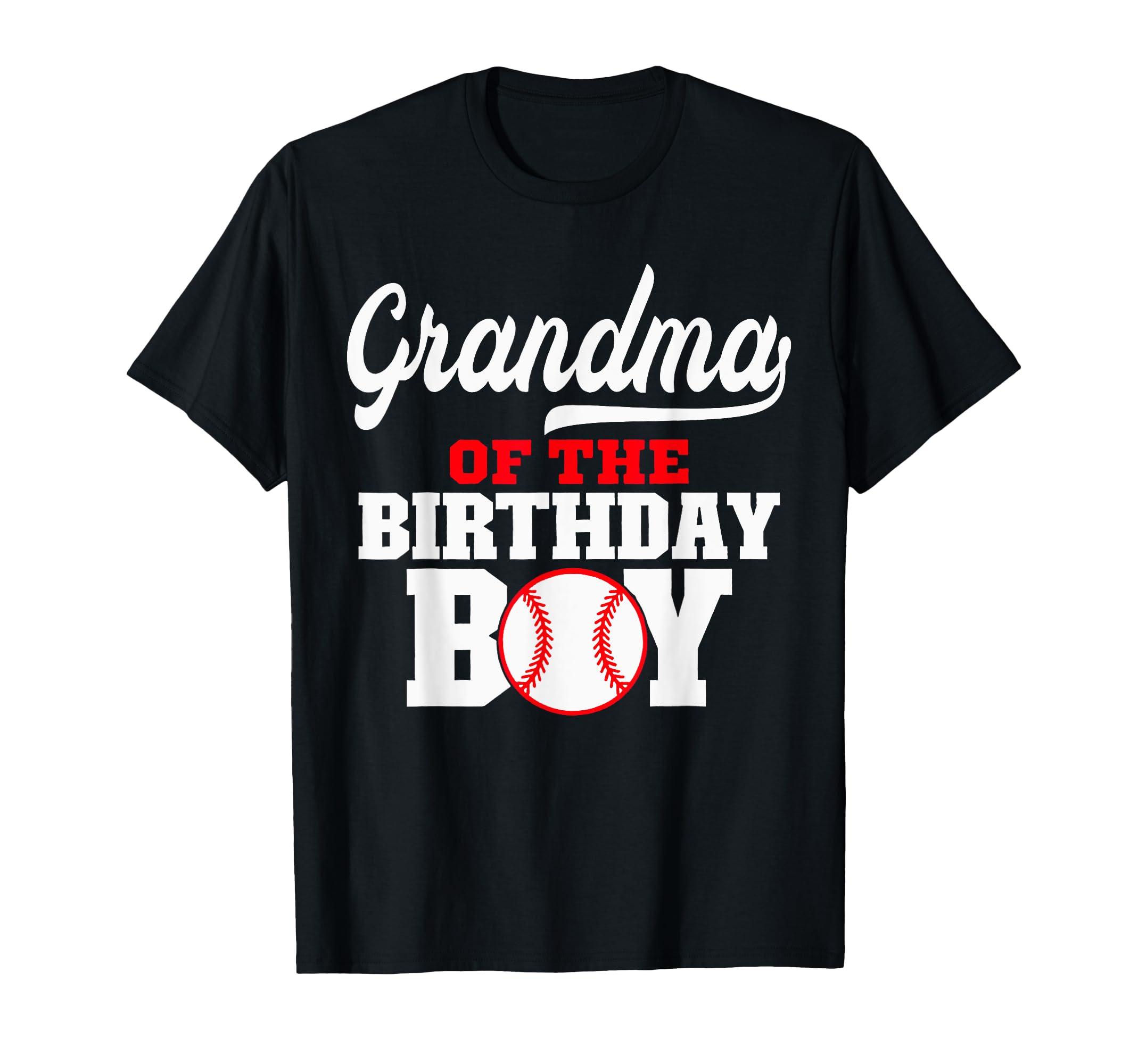 Grandma Birthday Baseball Lover T-Shirt - Trendy Graphic for Adults - T-Shirt, Sweatshirt, Hoodie