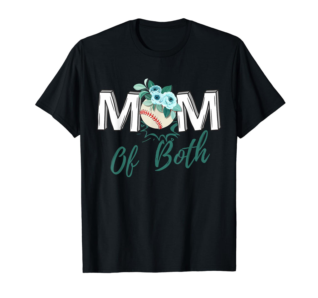 Mom Both Game Day Baseball Softball T-Shirt - Novelty Apparel Men Women - T-Shirt, Sweatshirt, Hoodie