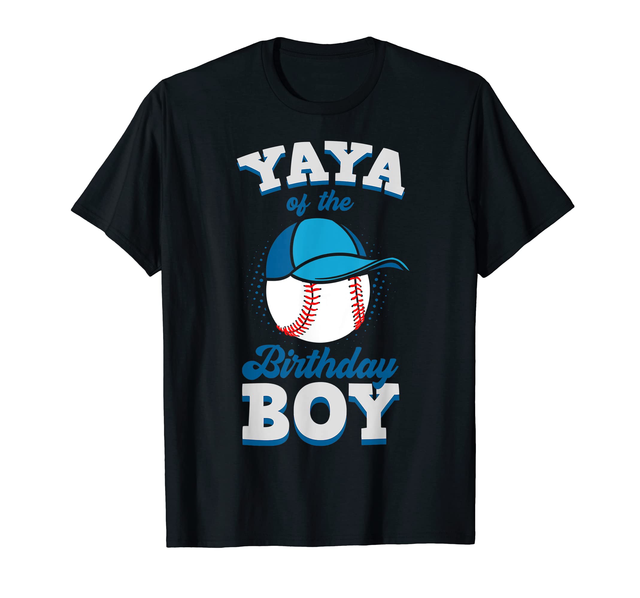 Yaya Birthday Baseball Theme Family T-Shirt - Unique Graphic Men Women - T-Shirt, Sweatshirt, Hoodie