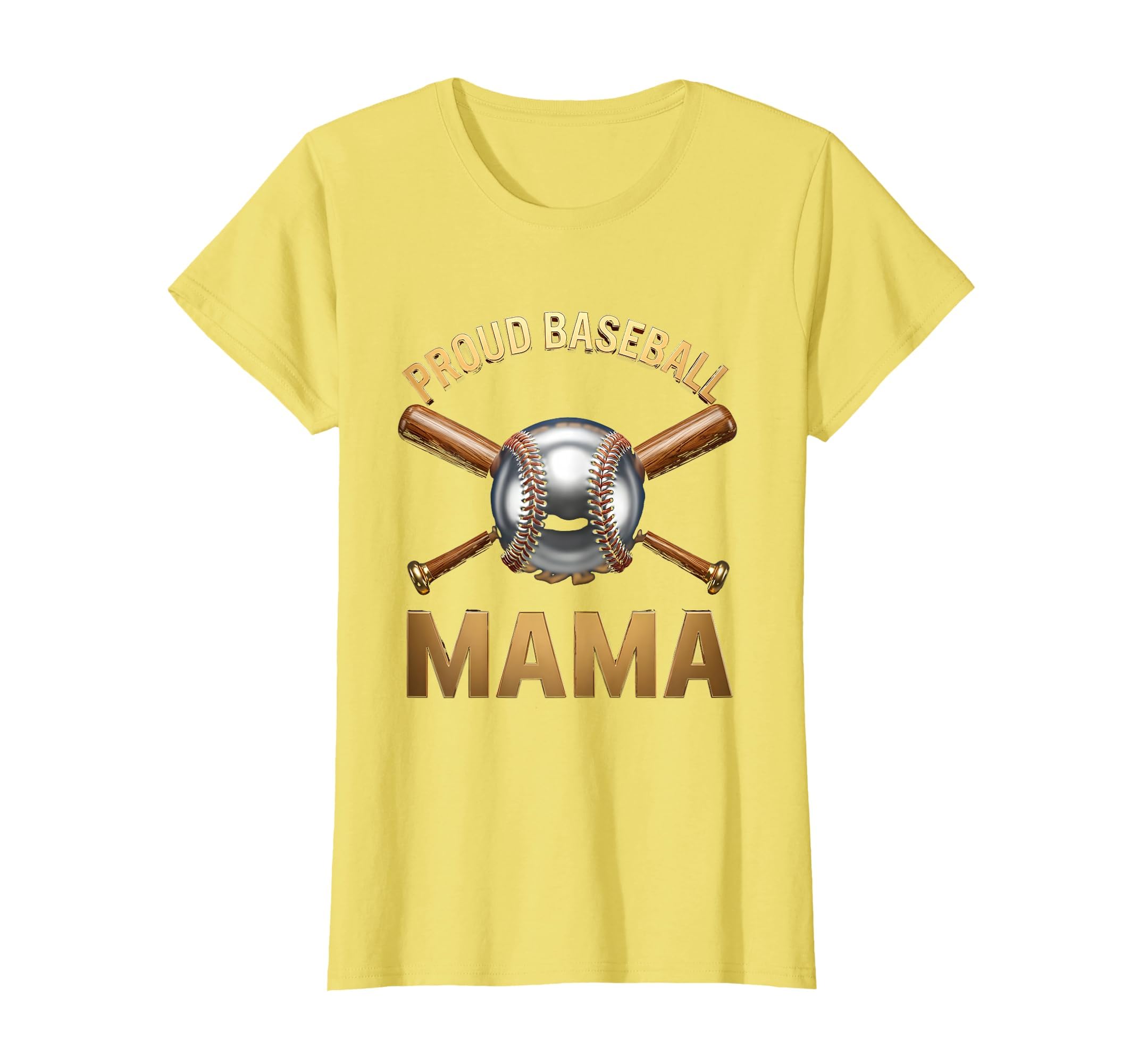 Proud Baseball Mama Baseball Moms T-Shirt - Fun Novelty Design Unisex - T-Shirt, Sweatshirt, Hoodie