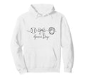 Game Day Baseball Mom Ball Bow Glove Hoodie - Minimalist Print Men Women - T-Shirt, Sweatshirt, Hoodie